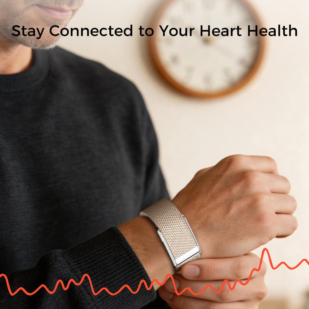 Smart Loop 5.0 Health & Fitness Tracker(Khaki)