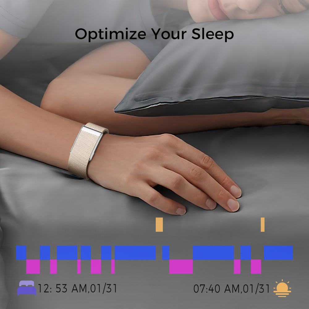 Smart Loop 5.0 Health & Fitness Tracker(Khaki)