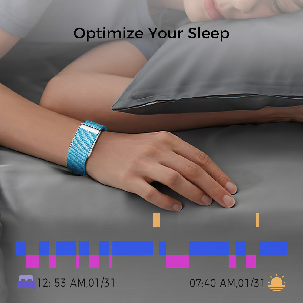 Smart Loop 5.0 Health & Fitness Tracker(Blue)