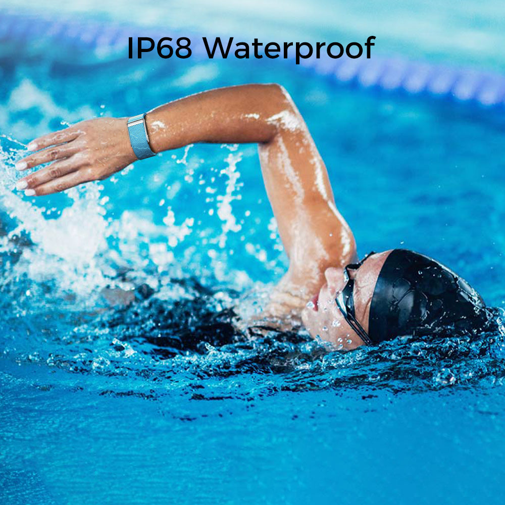 Smart Loop 5.0 Health & Fitness Tracker(Blue)