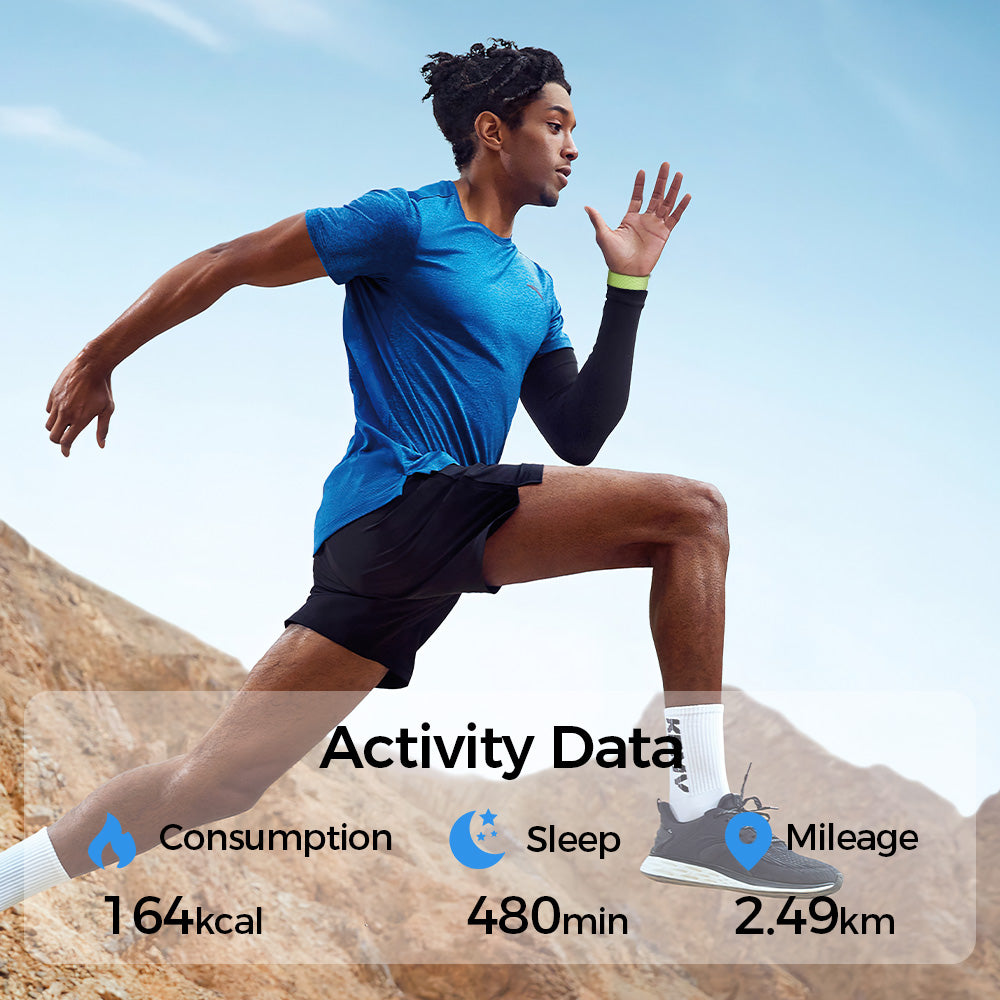 Smart Loop 5.0 Health & Fitness Tracker(Light Green)