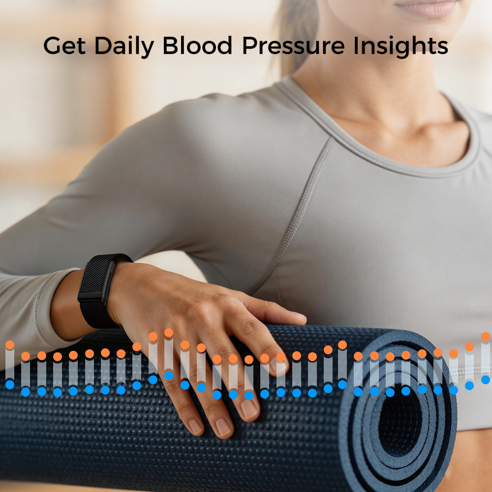 Smart Loop 5.0 Health & Fitness Tracker(Black)